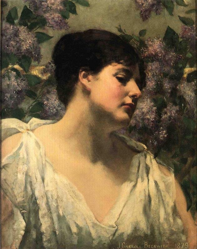 Under syrenerne af James Carroll Beckwith