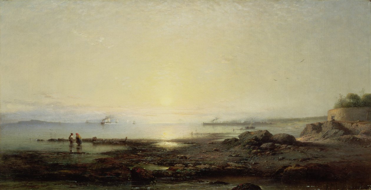 Firth of Forth fra Cramond, 1864 af James Cassie