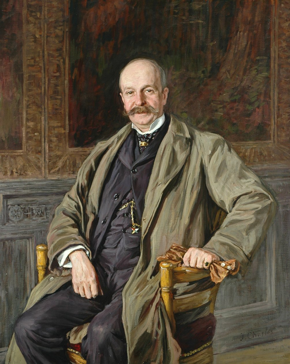 Sir John Arthur Godwin af James Charles