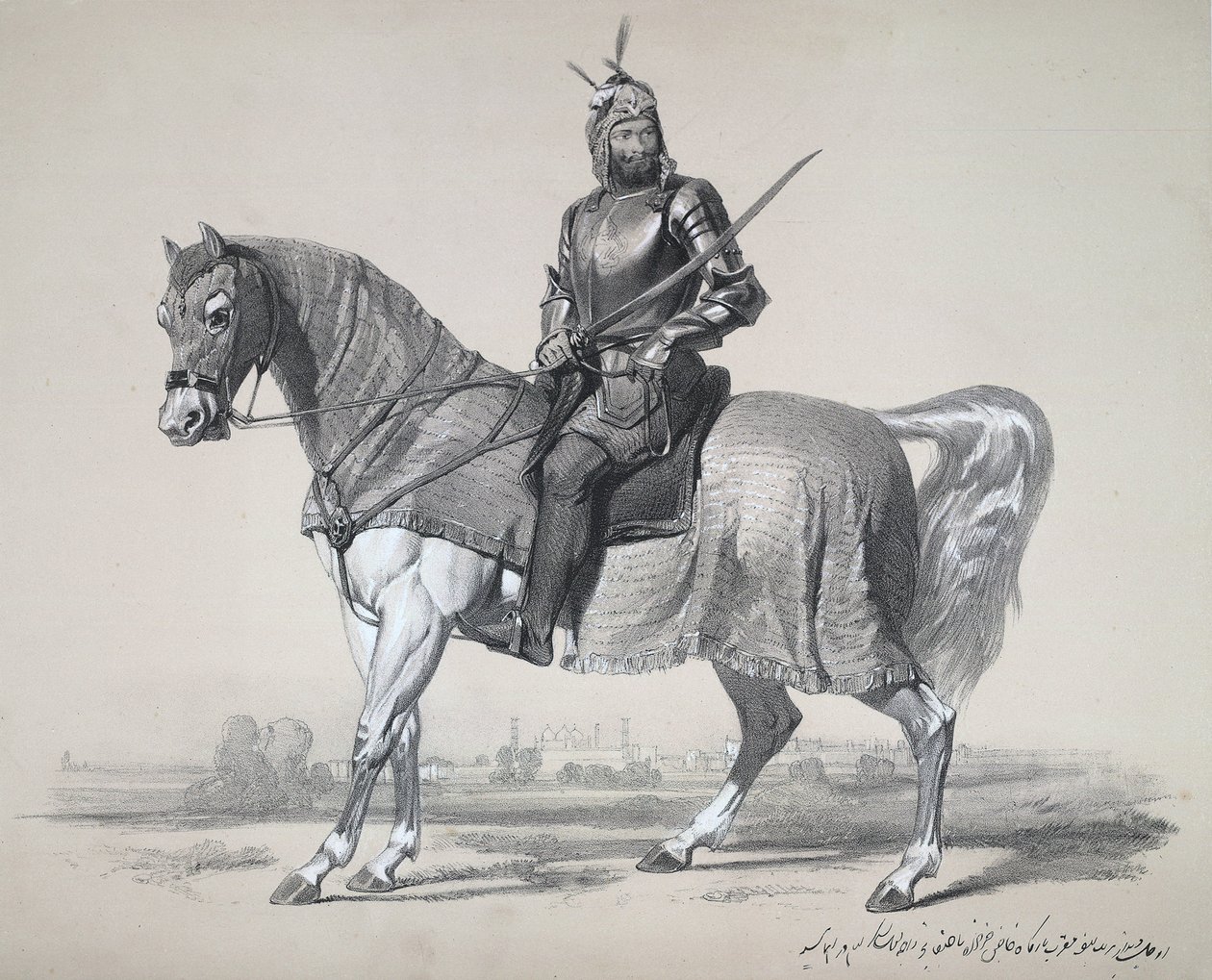 Raja Lal Singh, der ledede sikh-styrker mod briterne under den første angelsikh-krig (1845-46) og blev besejret i slaget ved Sobraon den 10. februar 1846. Efter Lahore-traktaten blev Sir Henry Lawrence udnævnt til britisk beboer og Lal Sing af James Duffield Harding