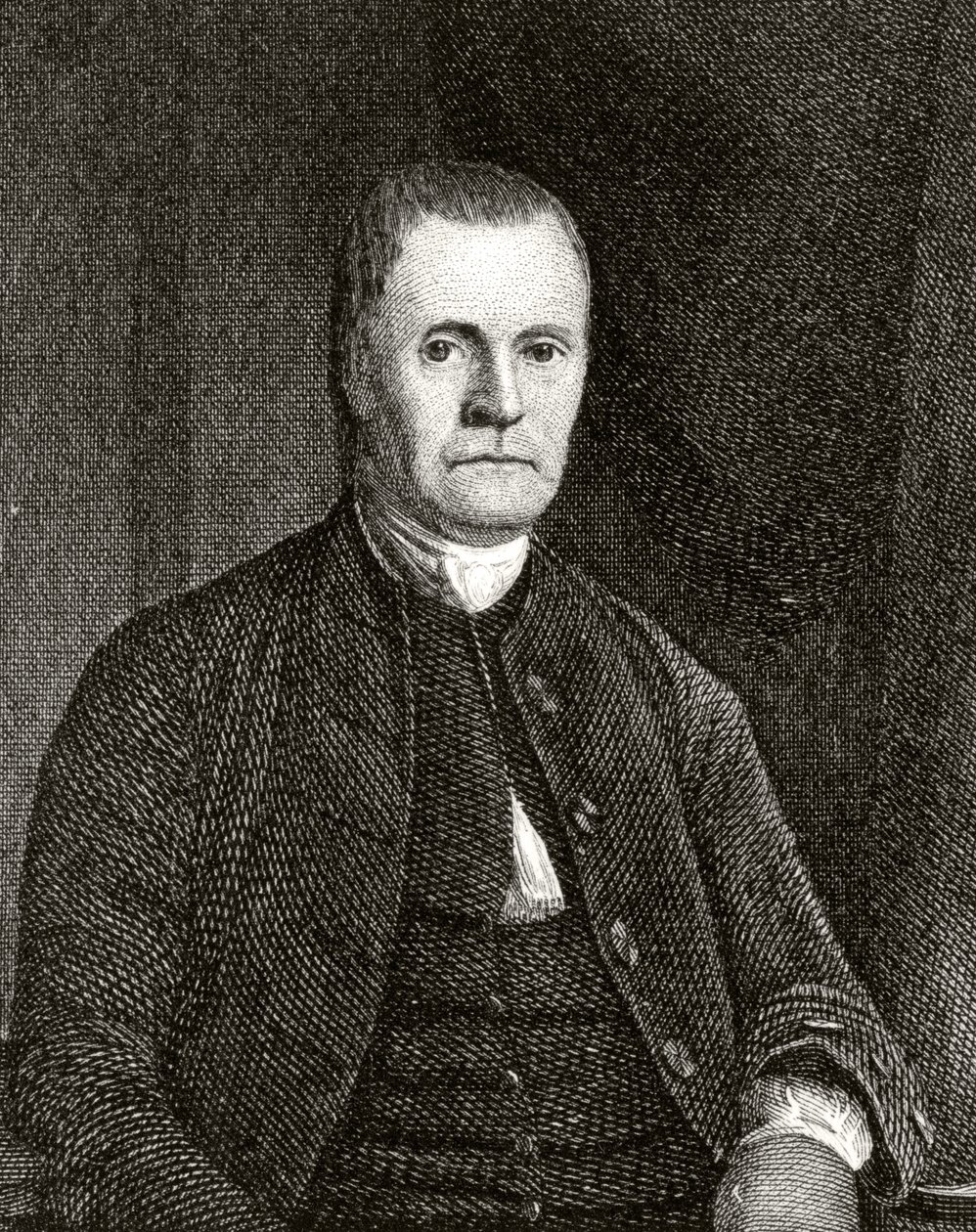 Roger Sherman, graveret af Simeon Smith Jocelyn (1799-1879) af James Earle