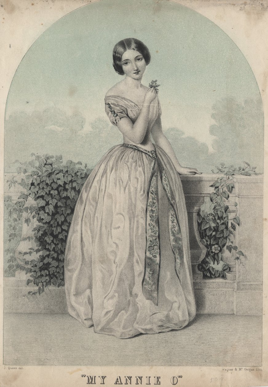 My Annie O, litho af Wagner og McGuigan, 1850 af James Fuller Queen