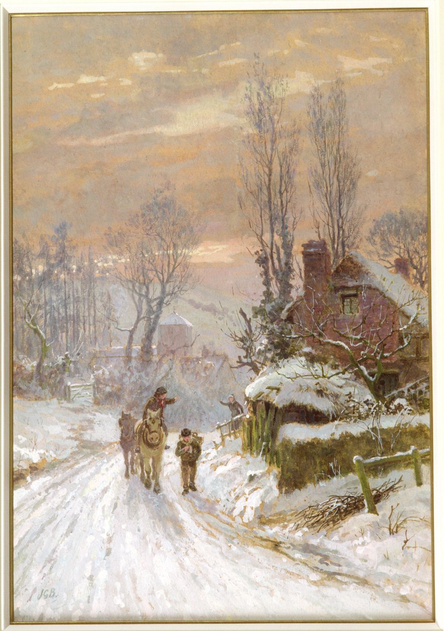 En vinteraften af James George Bingley