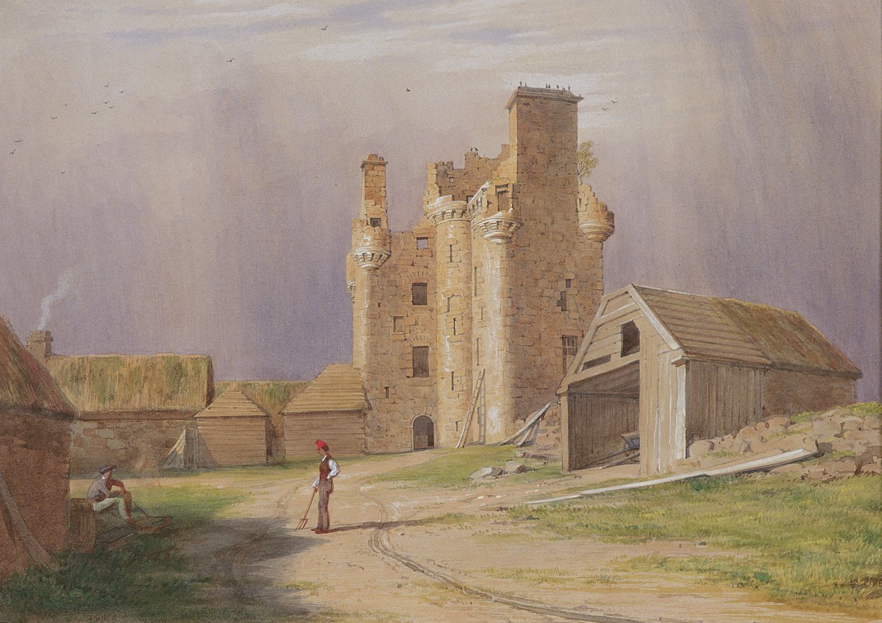 Tillycairn Castle, 1840