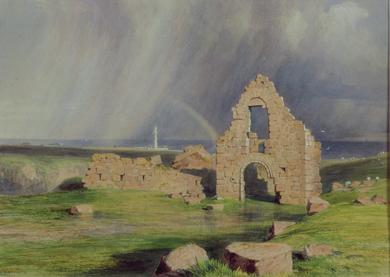 Øvre Boddam Slot, 1840 af James Giles