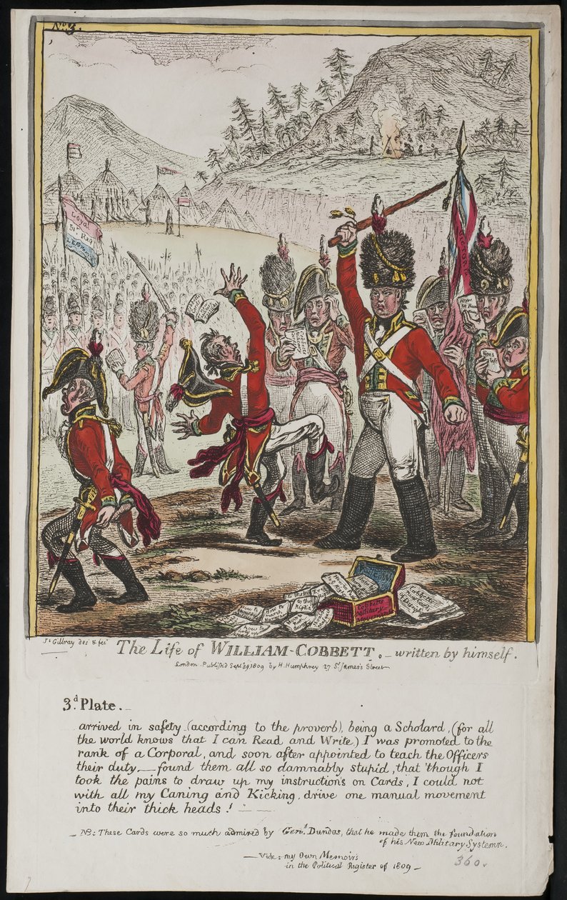William Cobbetts liv, skrevet af ham selv af James Gillray