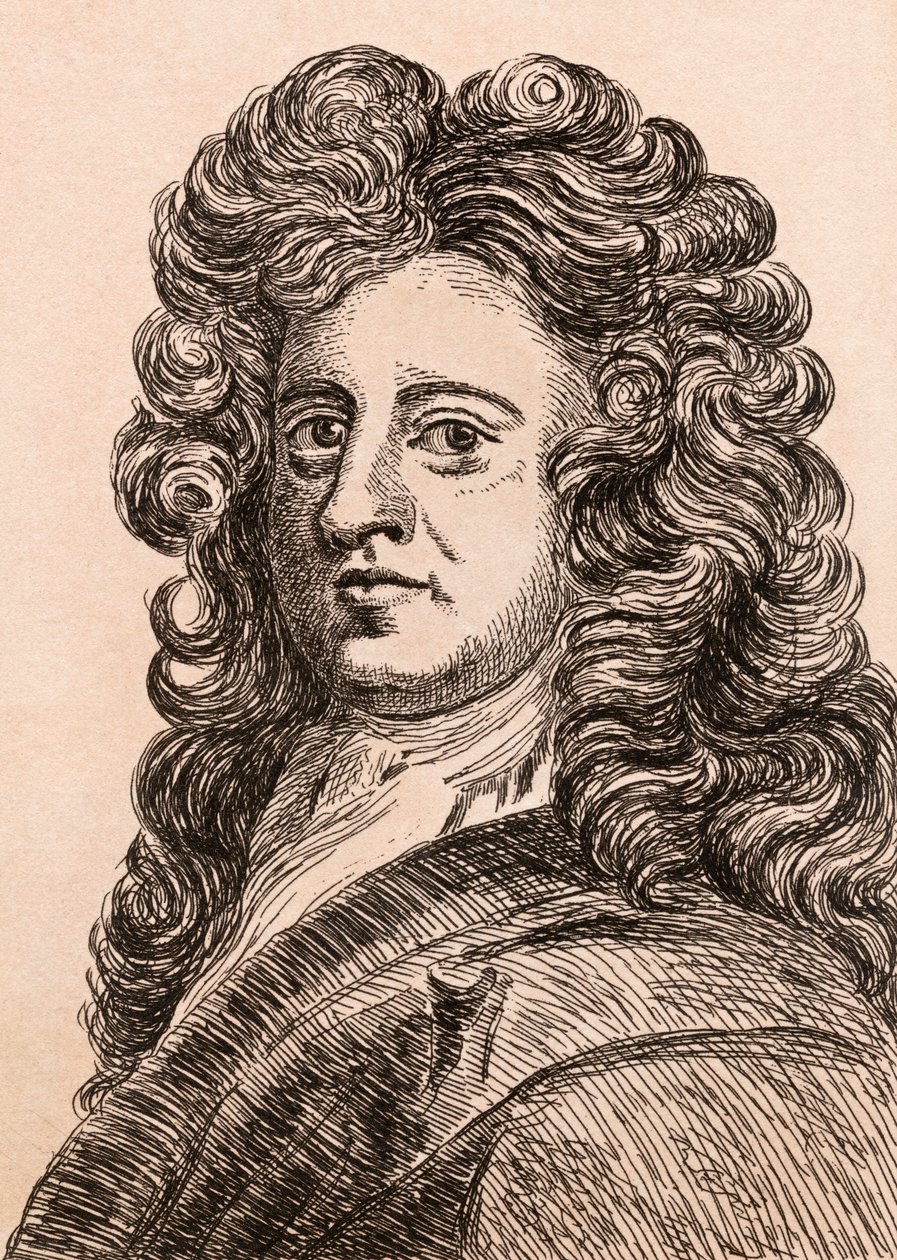Sir Godfrey Kneller, illustration fra 