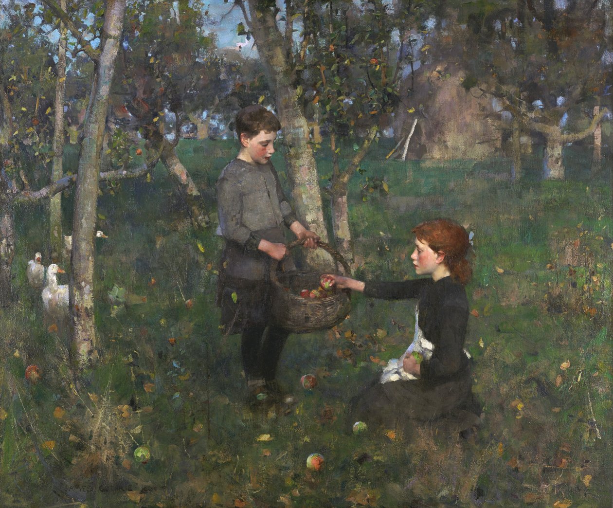 I Frugthaven af James Guthrie