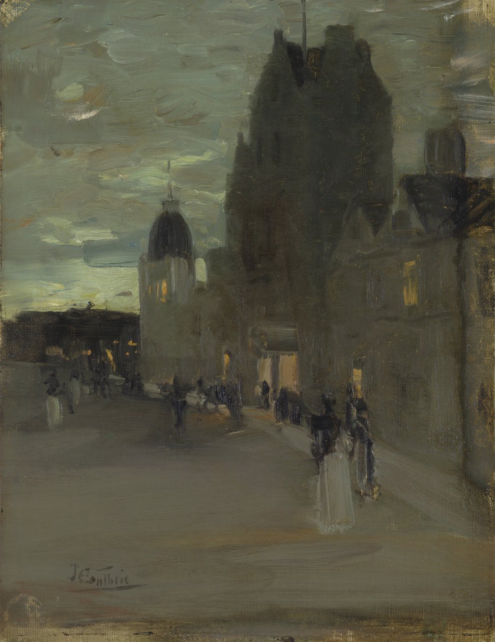 Gade i Oban, nat af James J. Guthrie