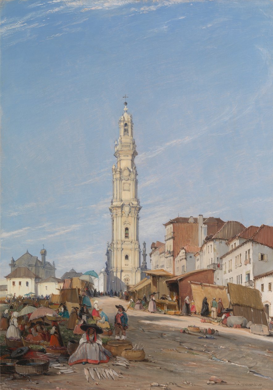 Torre Dos Clerigos, Porto, Portugal af James Holland