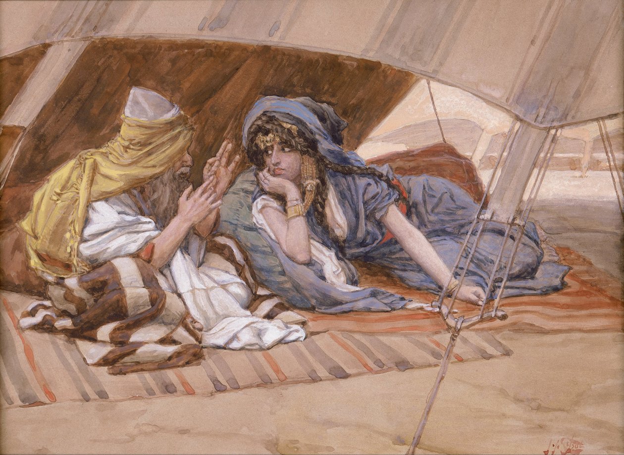 Abrams rådgiver til Sarai af James Jacques Joseph Tissot