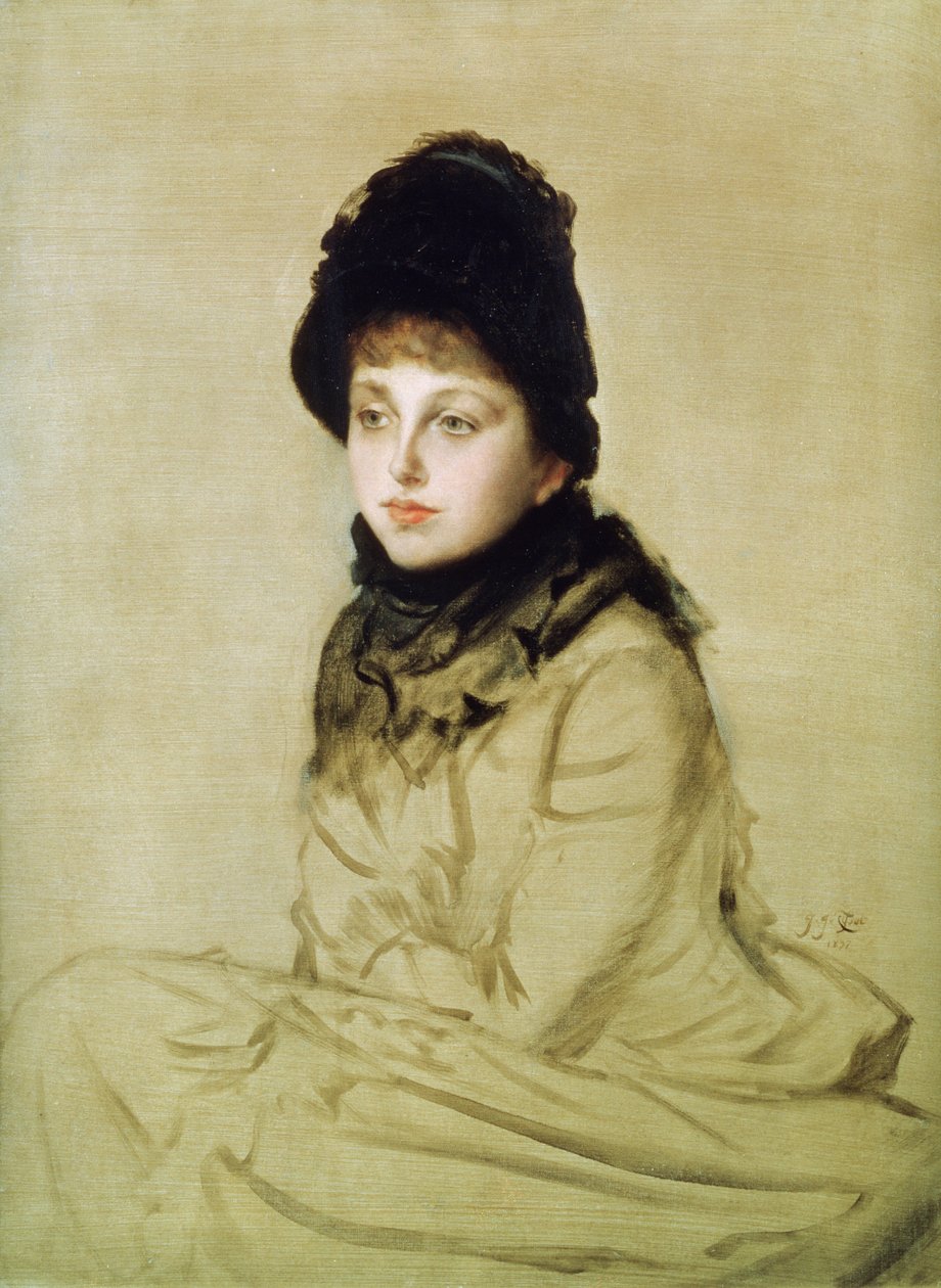 Kathleen Newton, 1877 af James Jacques Joseph Tissot