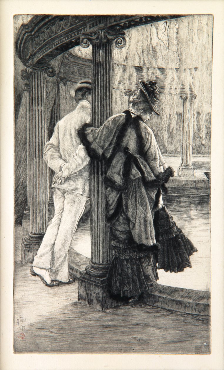 Elskerstrid, 1876 af James Jacques Joseph Tissot