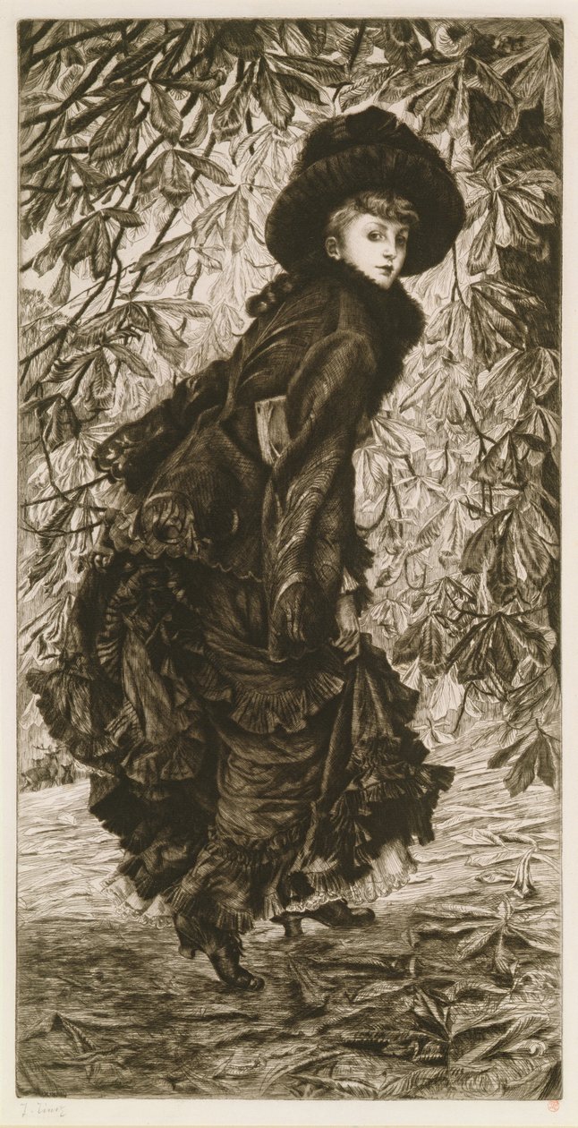 oktober, 1878 af James Jacques Joseph Tissot