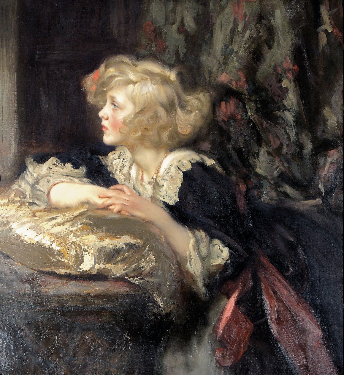 Diana Manners, senere hustru til Duff Cooper, 1. Viscount Norwich, 1919 af James Jebusa Shannon