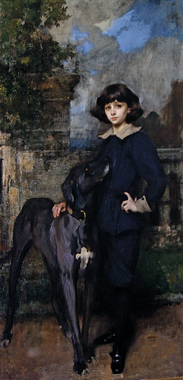 John Manners, senere 9. hertug af Rutland, c.1898-99 af James Jebusa Shannon
