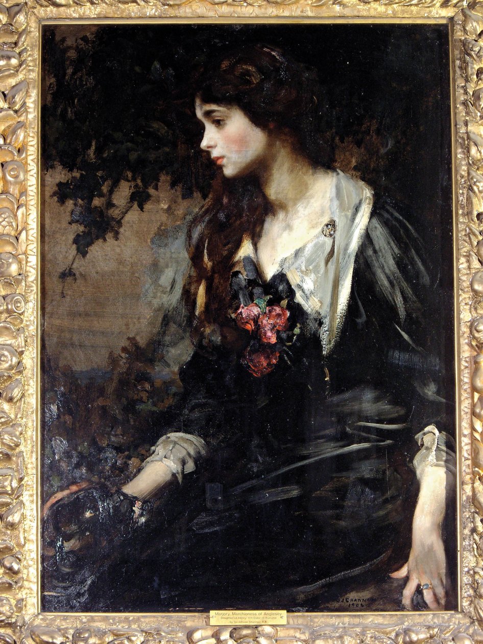 Marjorie, Marchionesse af Anglesey, 1906 af James Jebusa Shannon