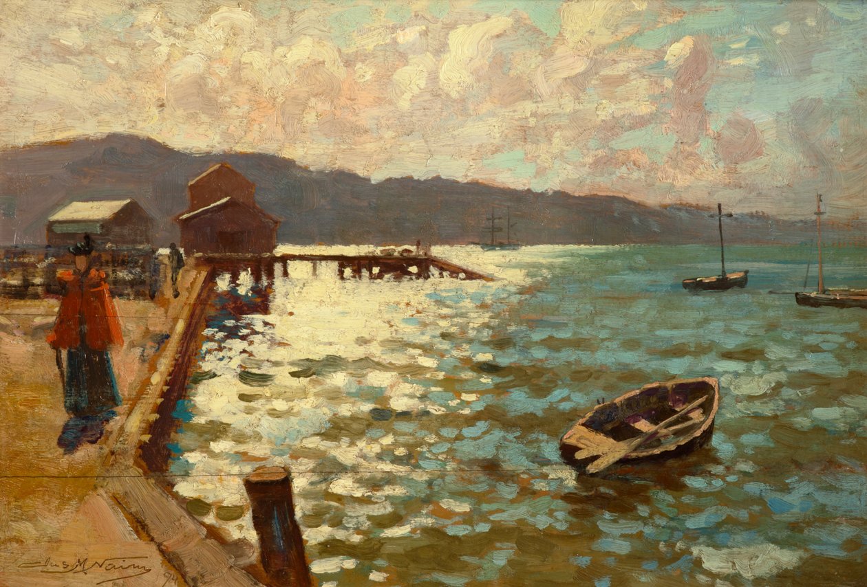 Wellington Havn af James McLachlan Nairn