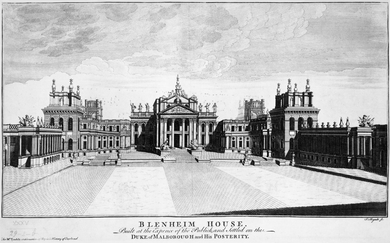 Blenheim Palace af James Mynde