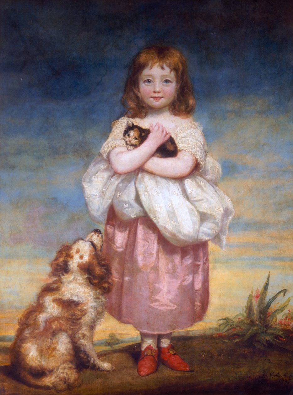 Et barn, 1795 af James Northcote