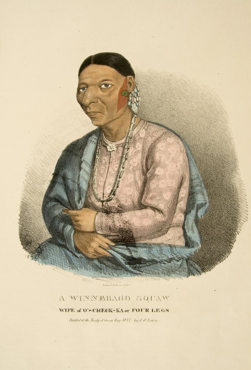 En Winnebago Squaw af James Otto Lewis