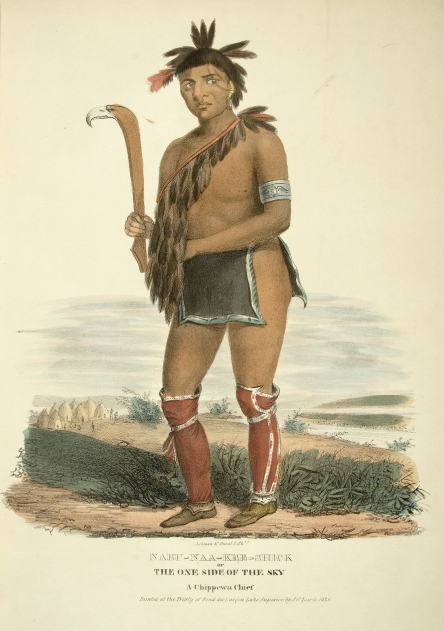 Nabu-naa-kee-shick eller The One Side of the Sky af James Otto Lewis
