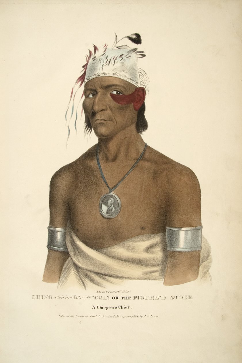 Shing-Gaa-Ba-Wosin eller figurstenen af James Otto Lewis