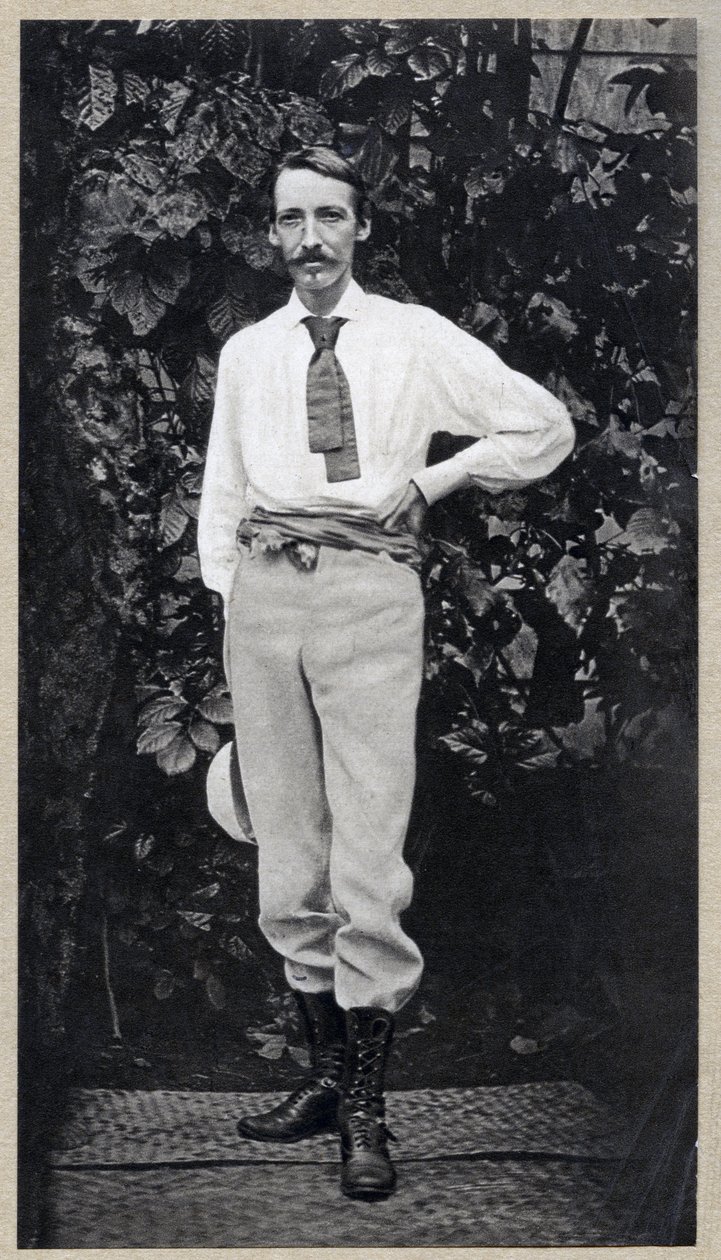 Robert Louis Stevenson, 1889 af James Patrick