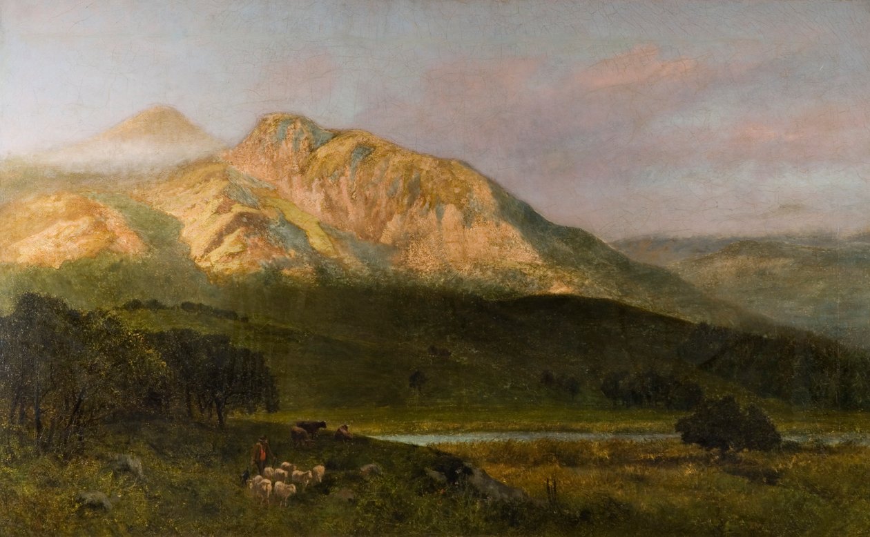 Solopgang på Loughrigg, Cumbria af James Peel
