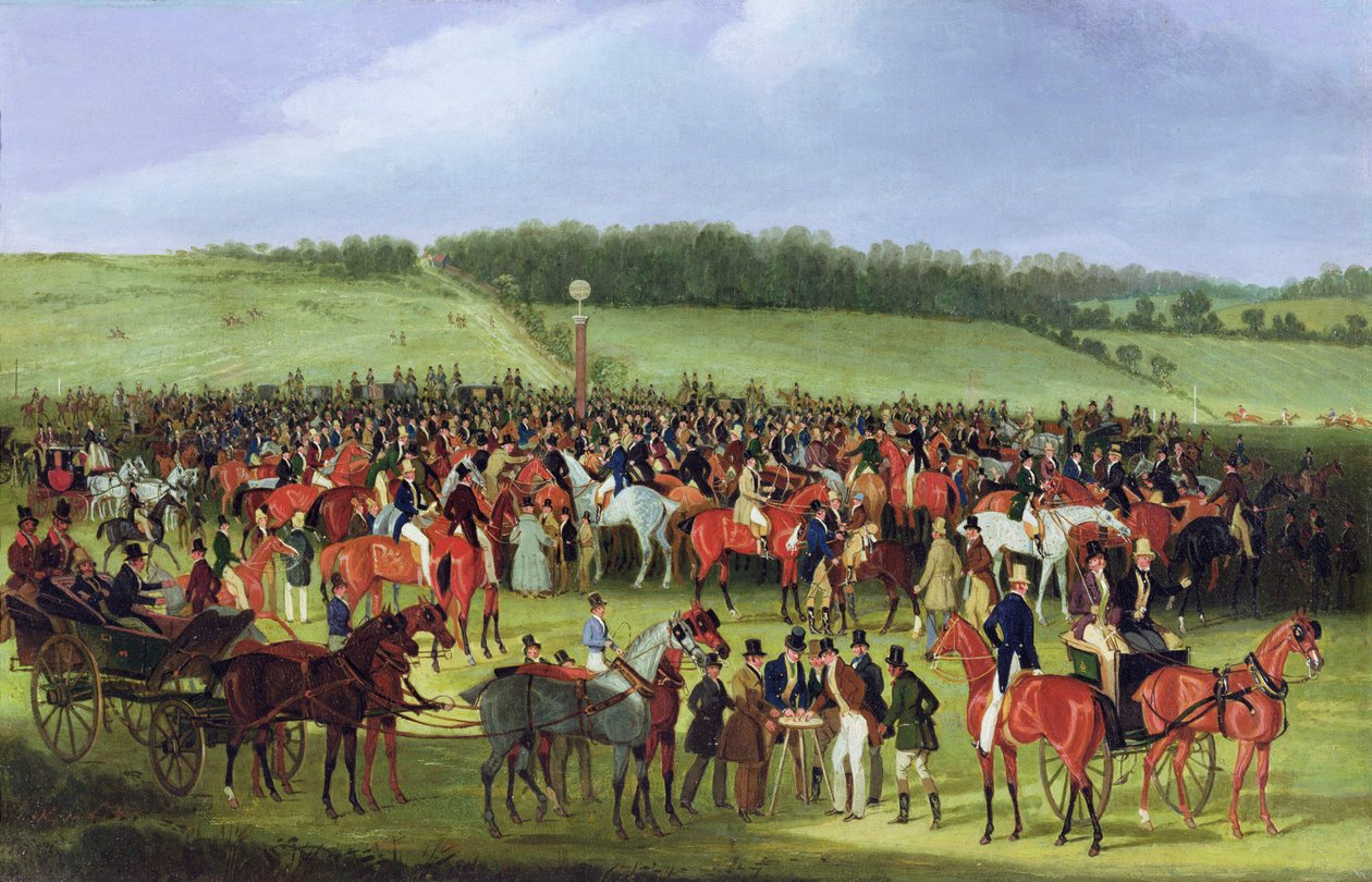 Epsom Races: The Betting Post af James Pollard