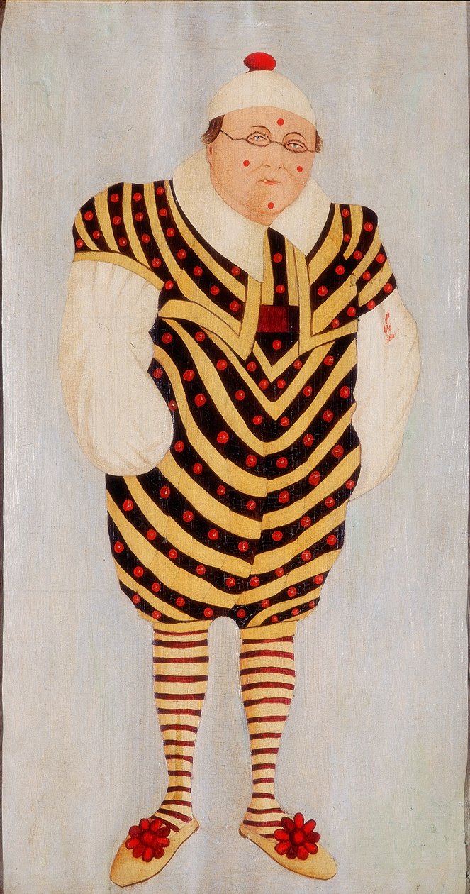 Billy Purvis, ca. 1820 (olie på papir) af Harry James Powell