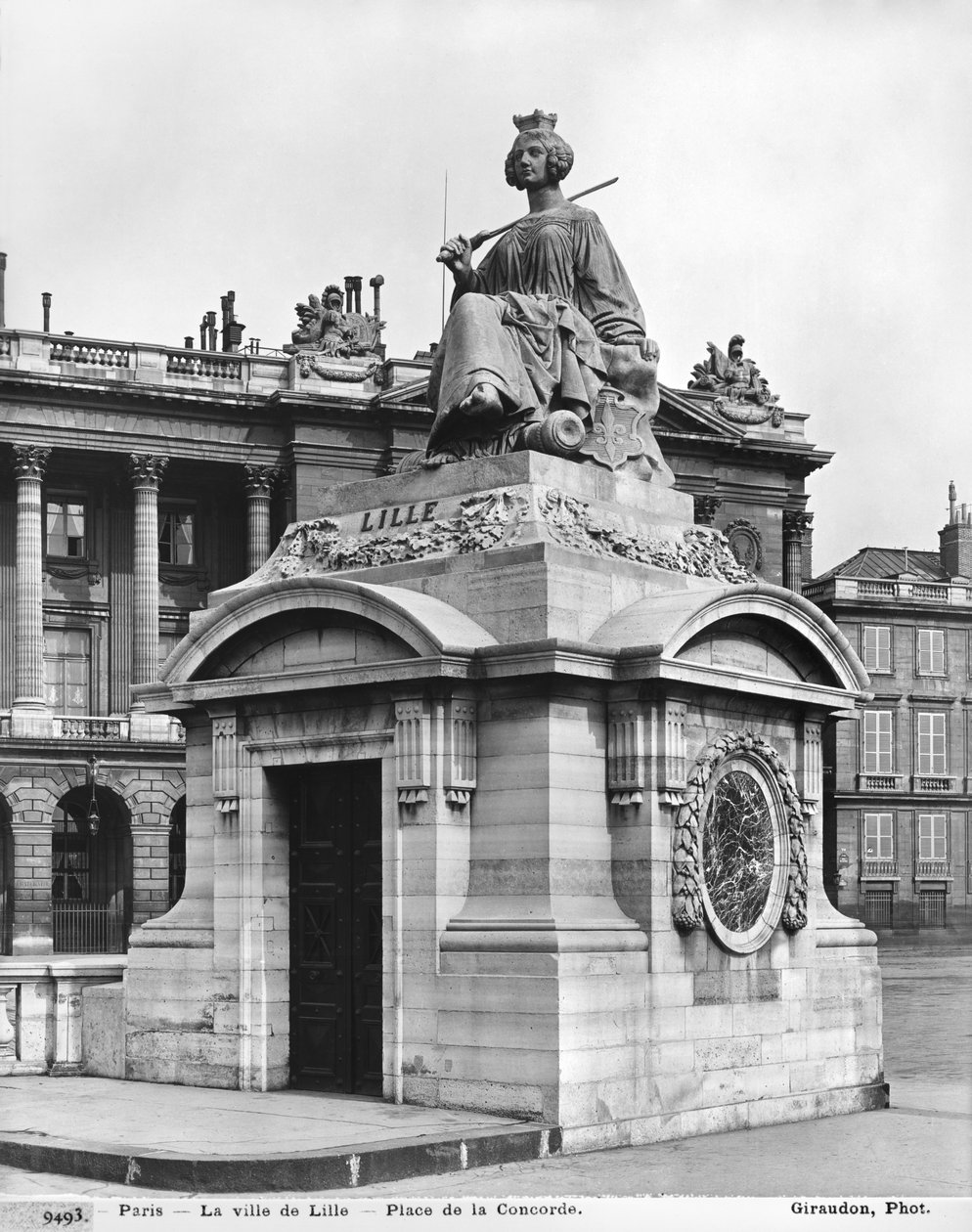 Lille by, 1838 af James Pradier