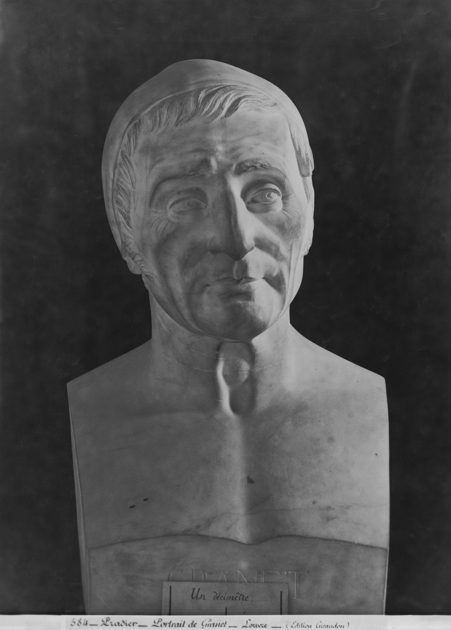 Francois Marius Granet, 1851 (marmor) af James Pradier
