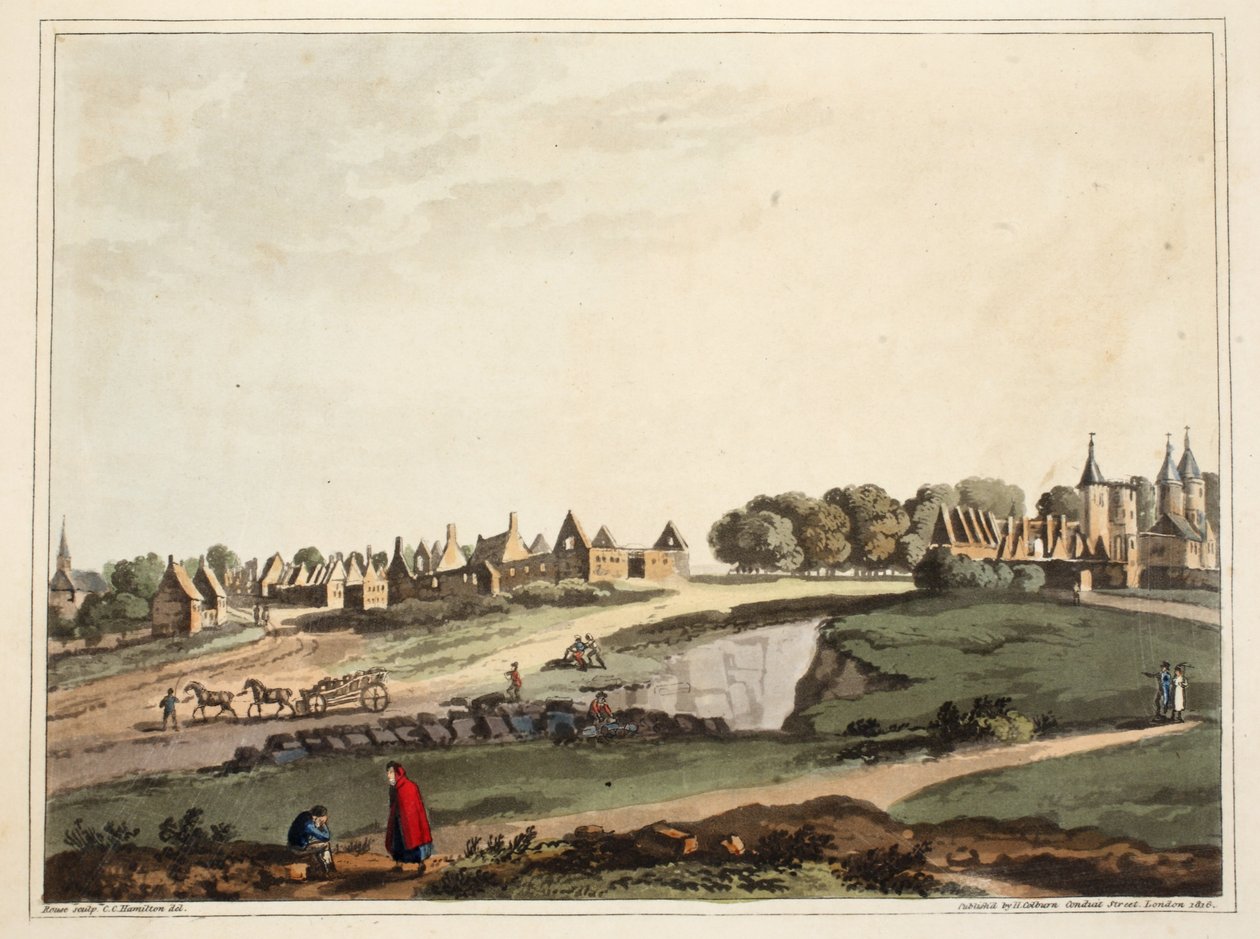 Ruinerne af landsbyen Ligny af James Rouse