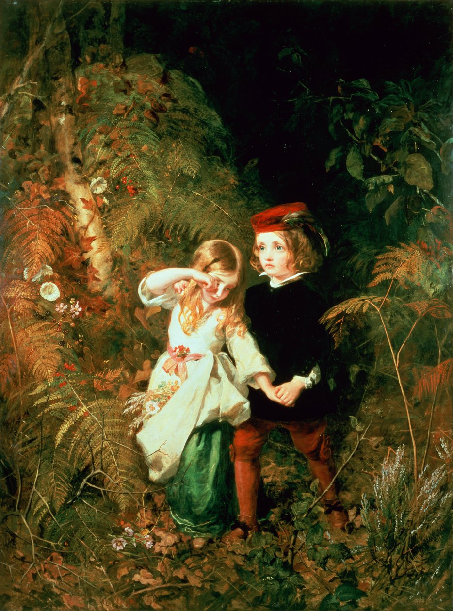 Børn i skoven af James Sant