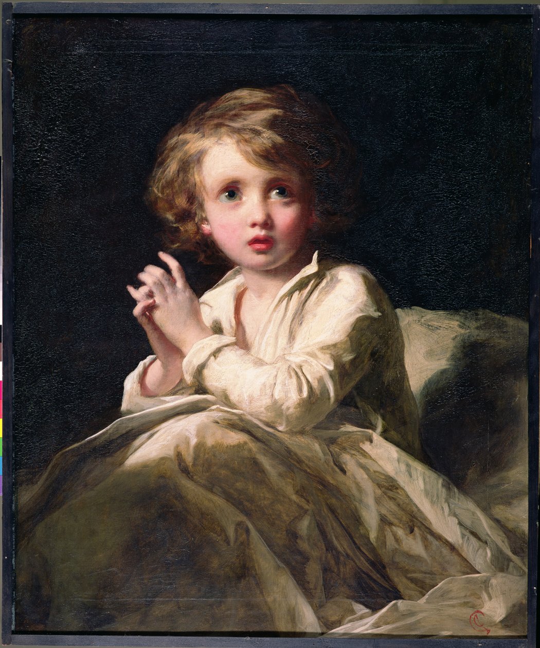 Spædbarnet Samuel, ca. 1853 af James Sant