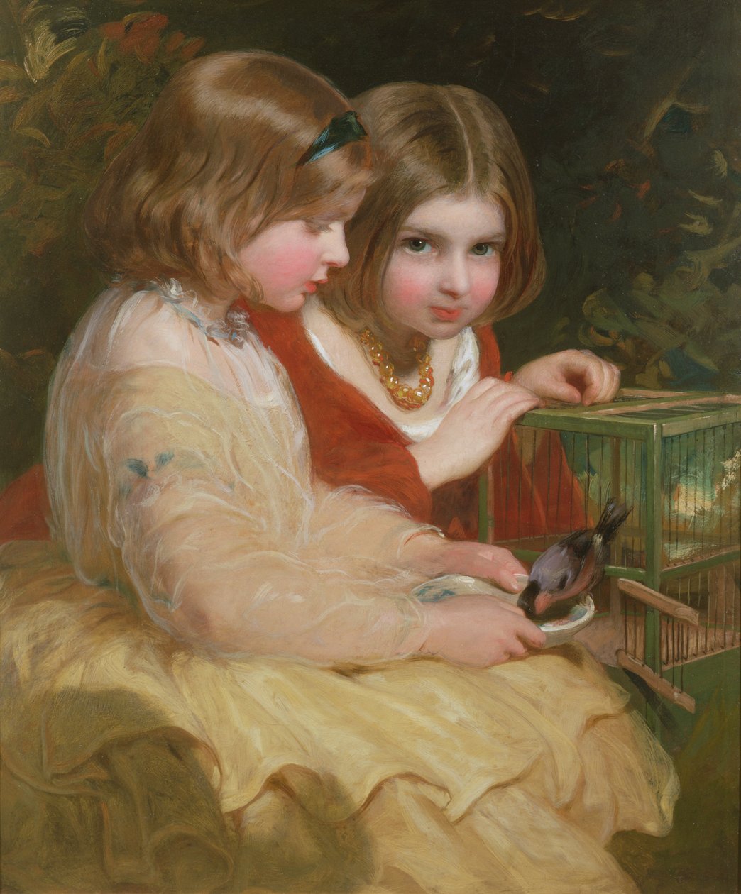Den kæledyrs bullfinch af James Sant