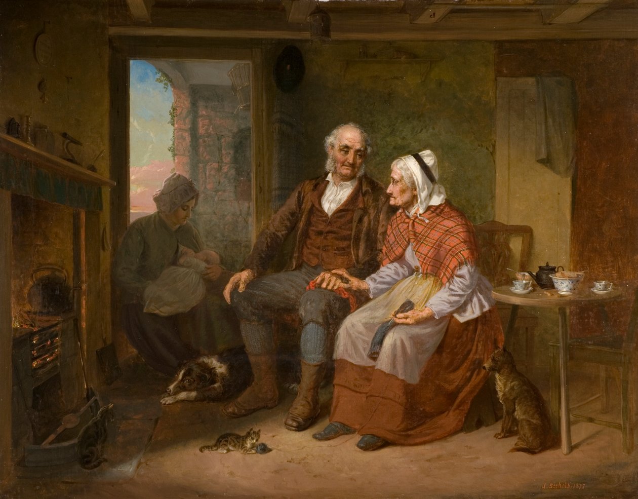 John Anderson min Jo, John, 1877 af James Stokeld