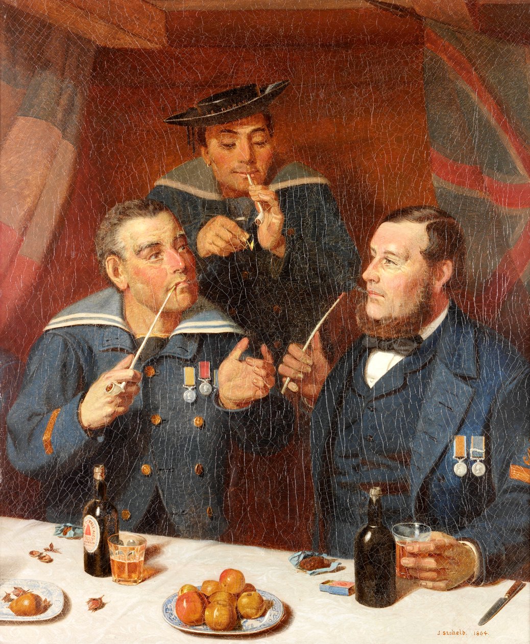 Fredens rør, 1864 af James Stokeld