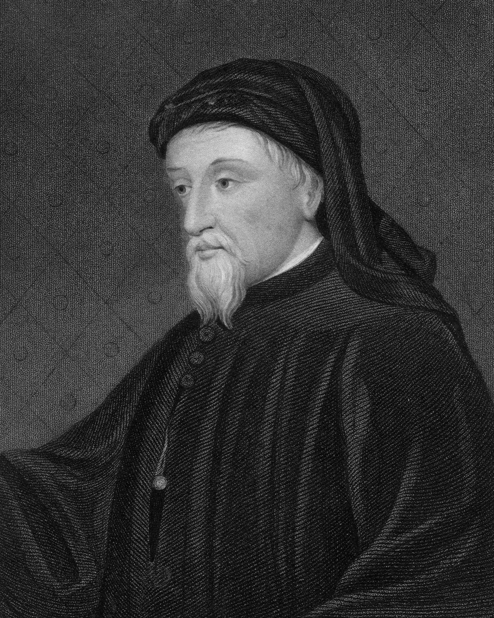 Geoffrey Chaucer, ca. 1833 af James Thomson
