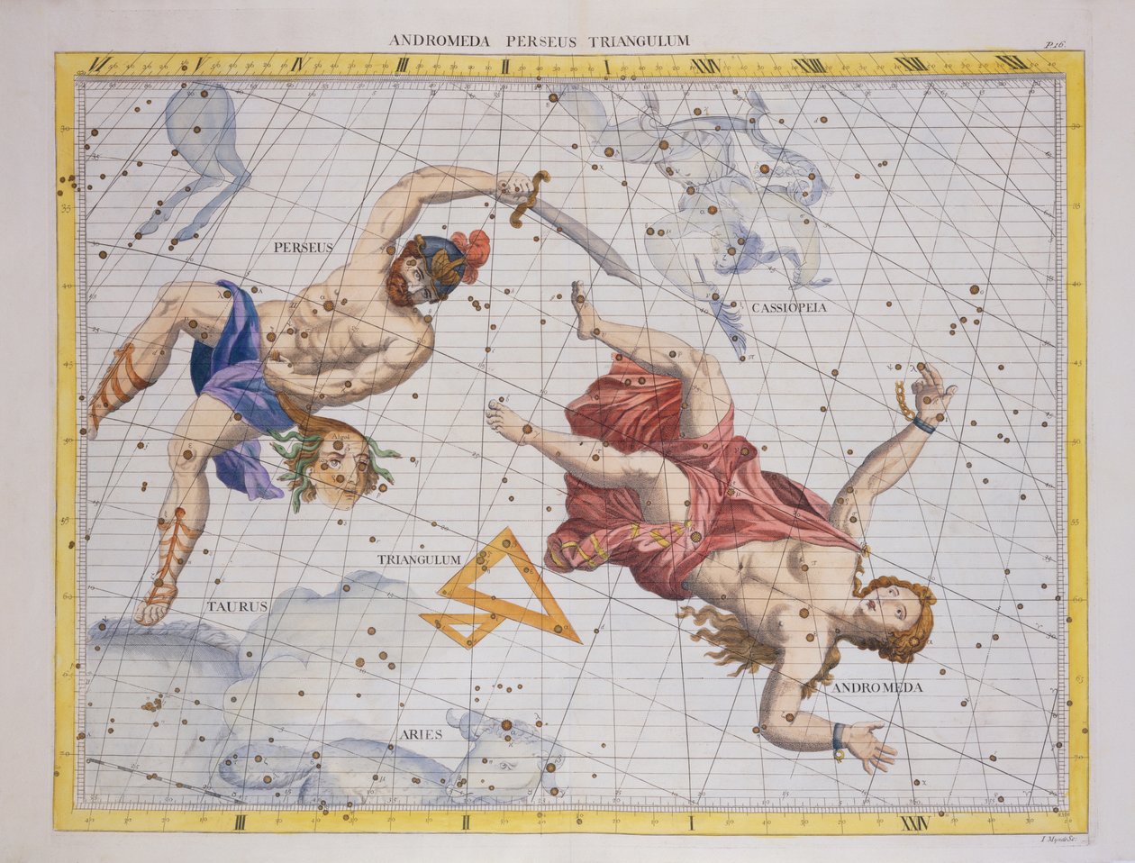 Constellation of Perseus and Andromeda, fra 