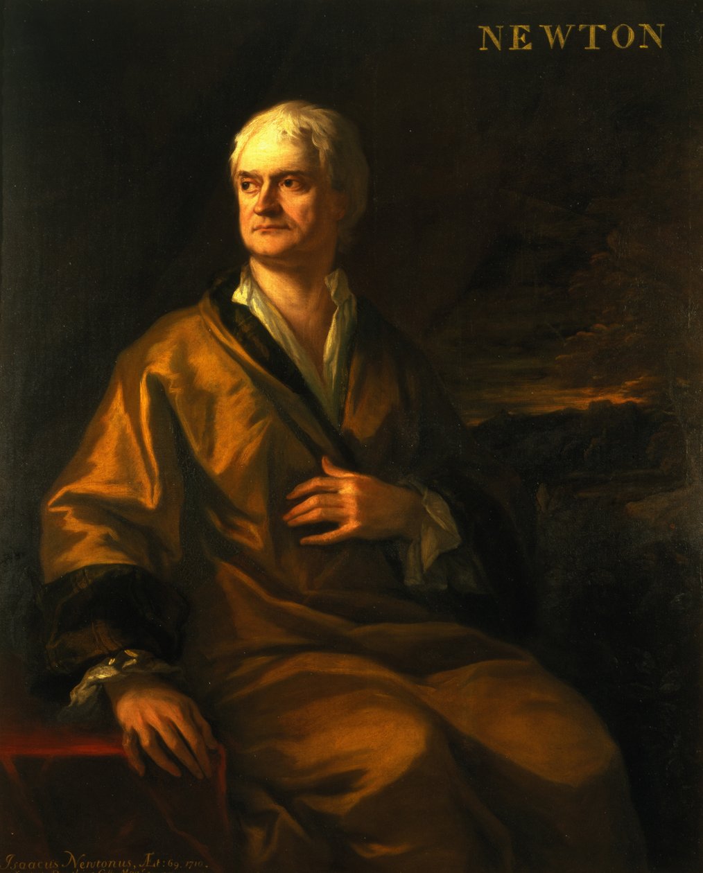 Sir Isaac Newton, 1710 af James Thornhill