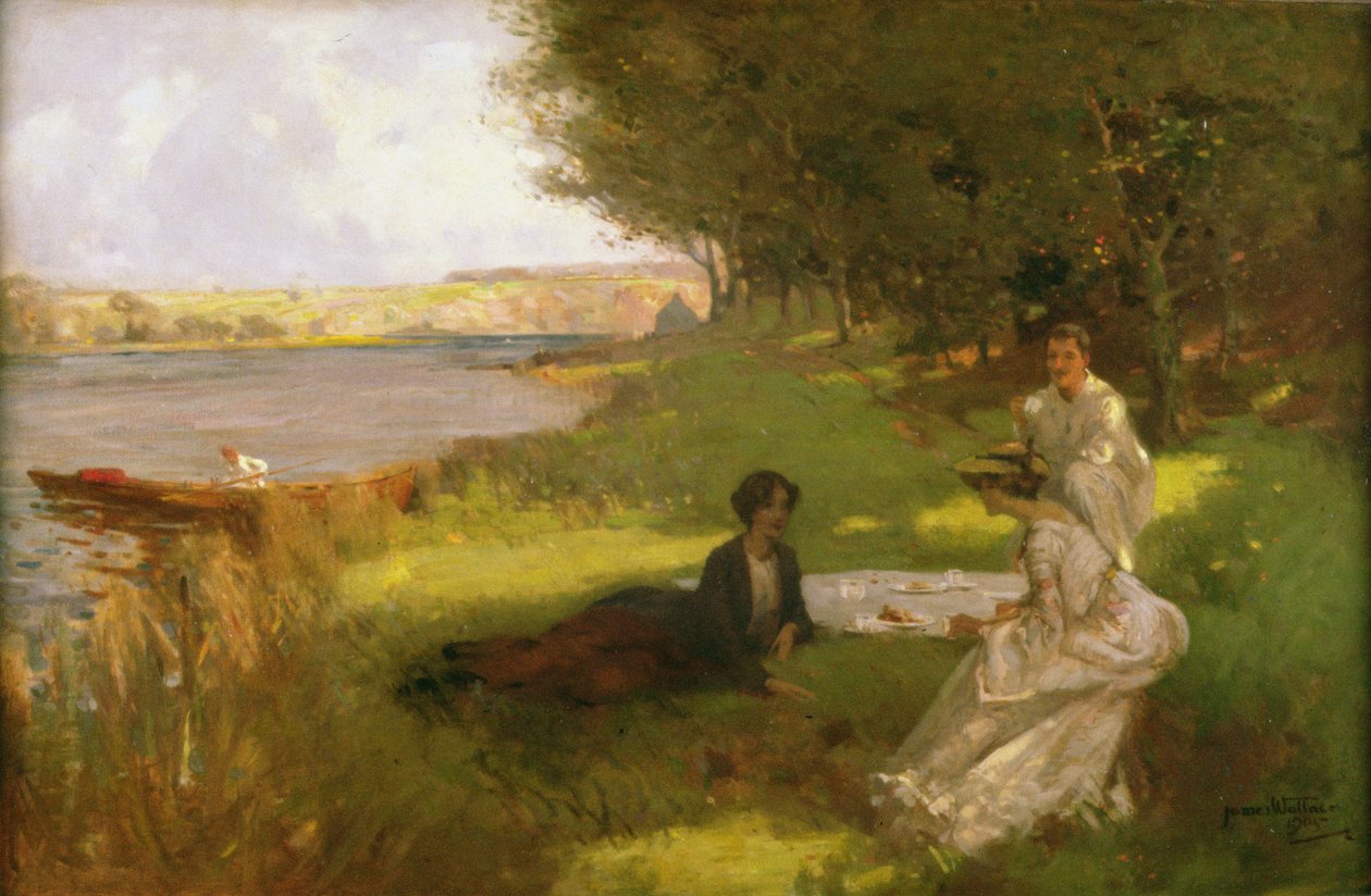 Picnic af James Wallace