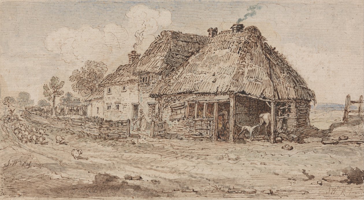 Sommerhus og gårdbygninger af James Ward