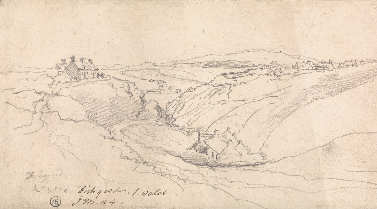 Fishguard, Pembrokeshire, South Wales af James Ward