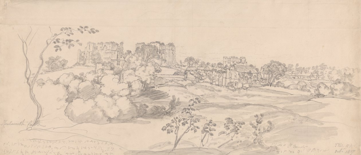 Kenilworth Castle af James Ward