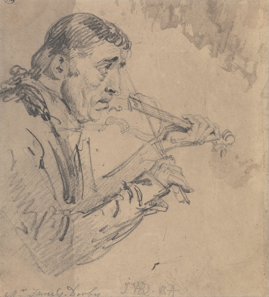 James Derby spiller violin af James Ward