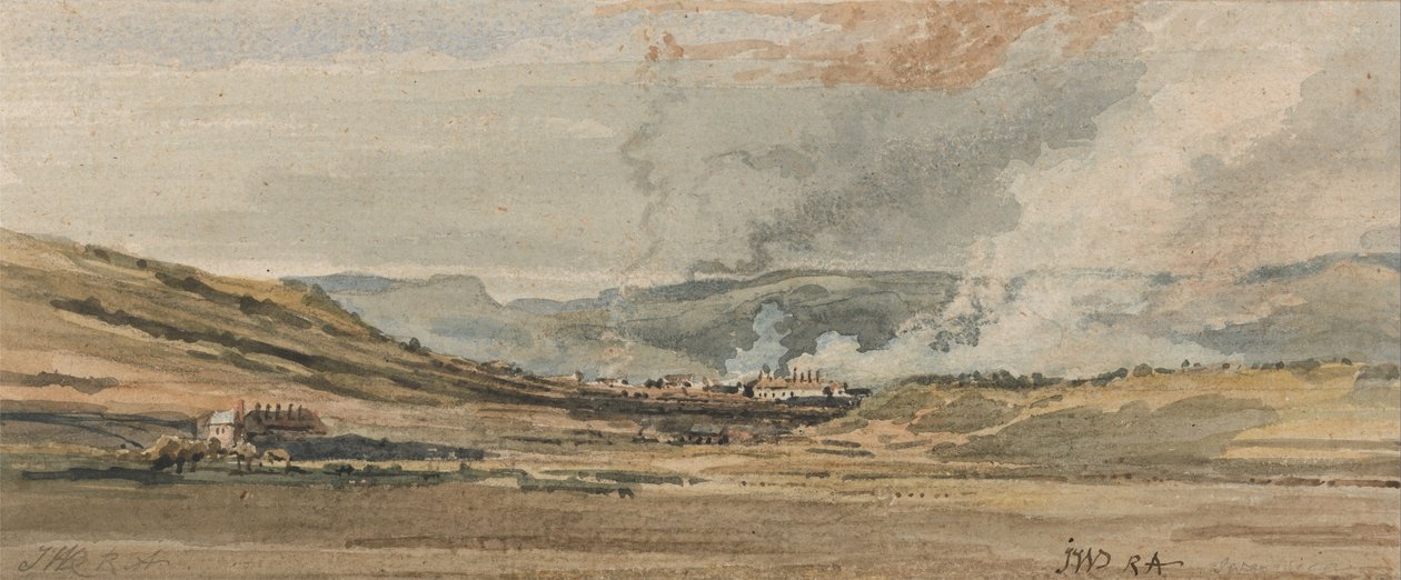 Se i nærheden af Swansea, South Wales af James Ward