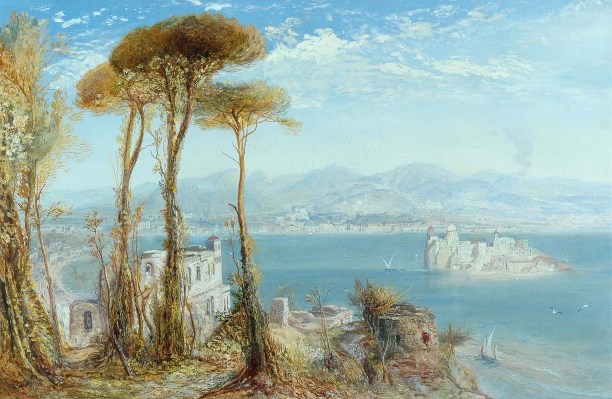 Napoli-bugten, 1876 af James Webb