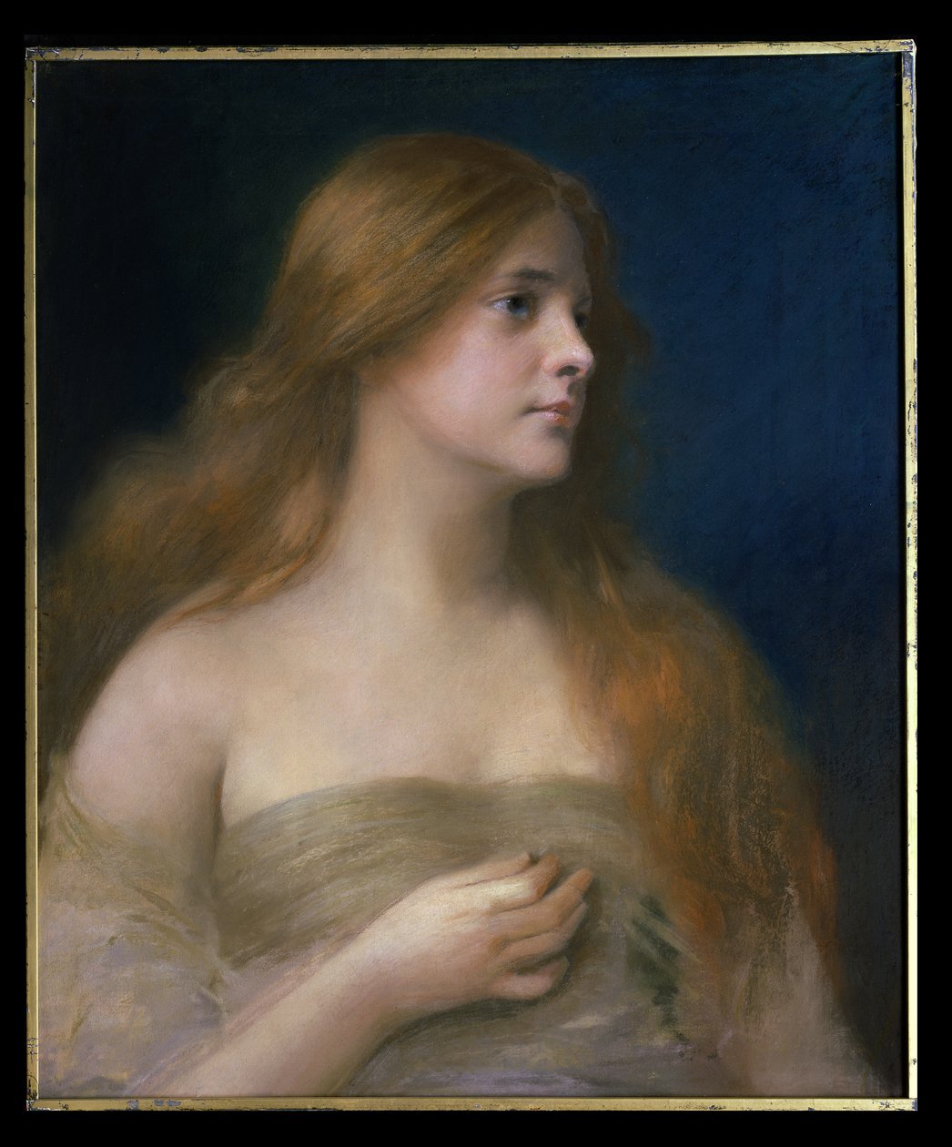 Lilith (pastel på papir) af James Wells Champney